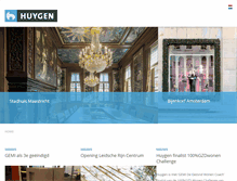 Tablet Screenshot of huygen.net